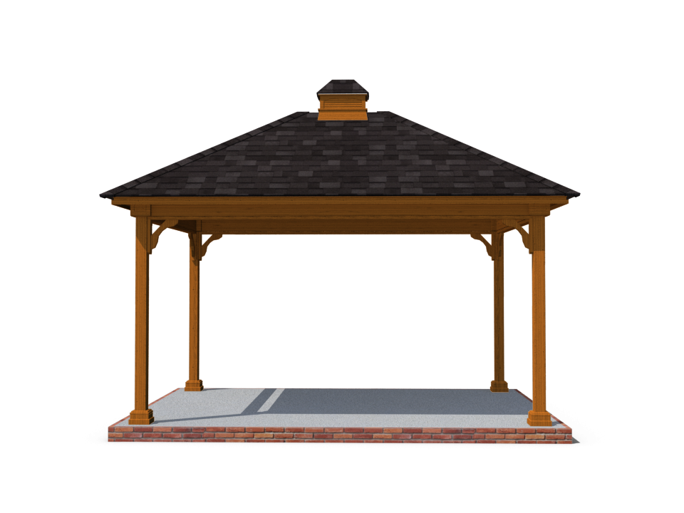 Amish Country Gazebos™ Wood Pavilion (Design-Your-Own)