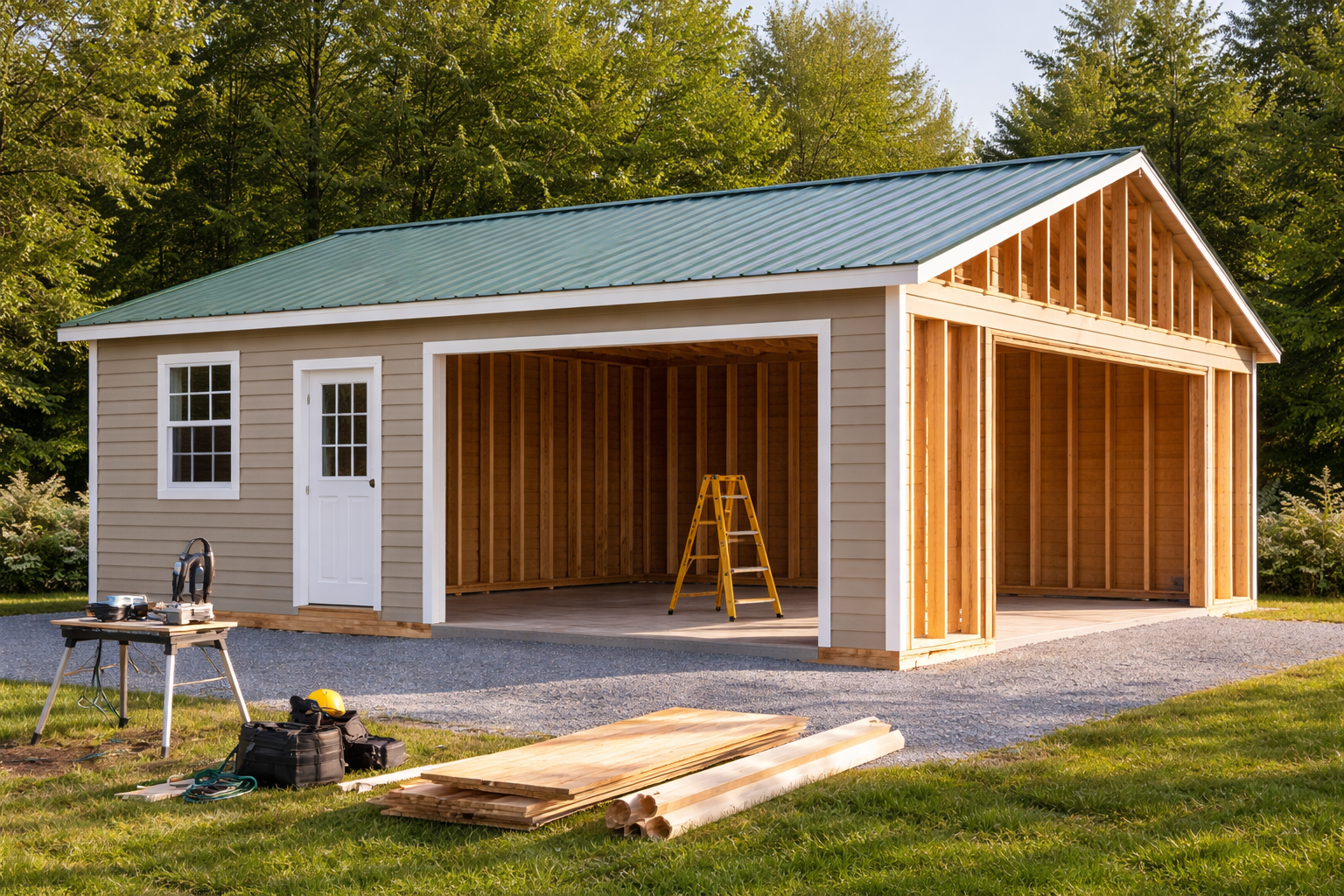 DIY & Kit-Based Garages & Barns