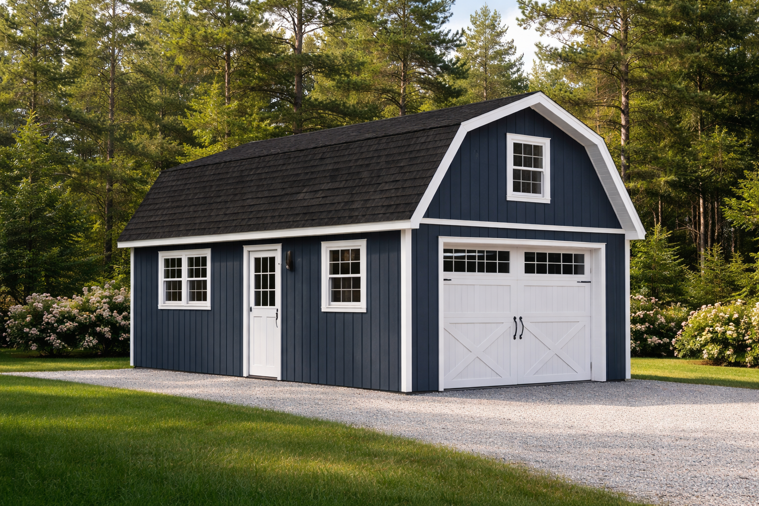 Delivered Finish Buildings - Garages & Barns