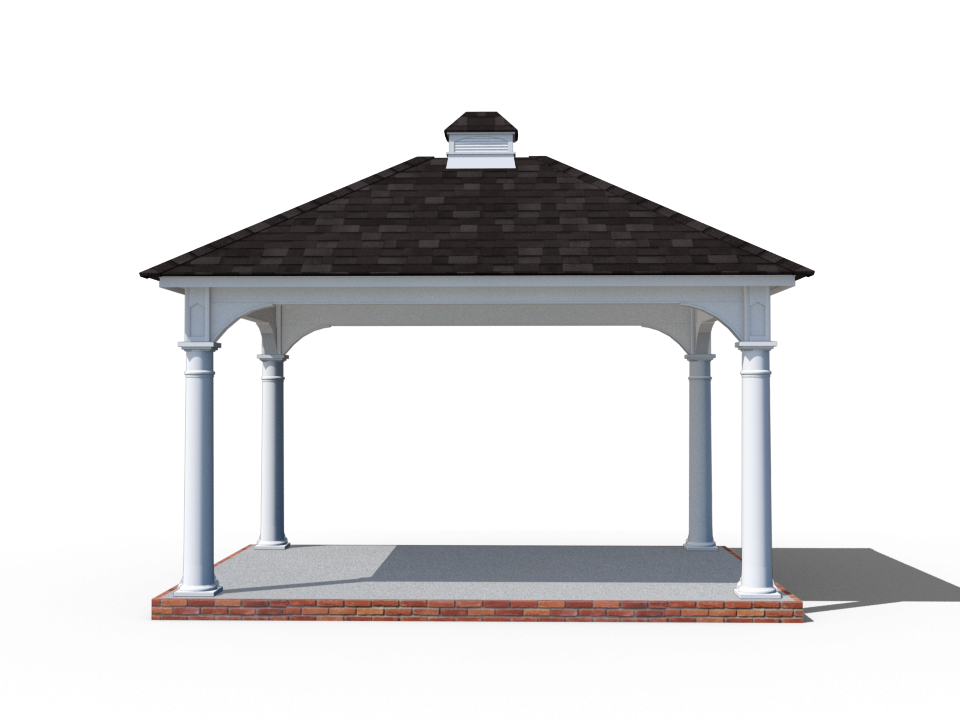 Amish Country Gazebos™ Vinyl Pavilion (Design Your Own)