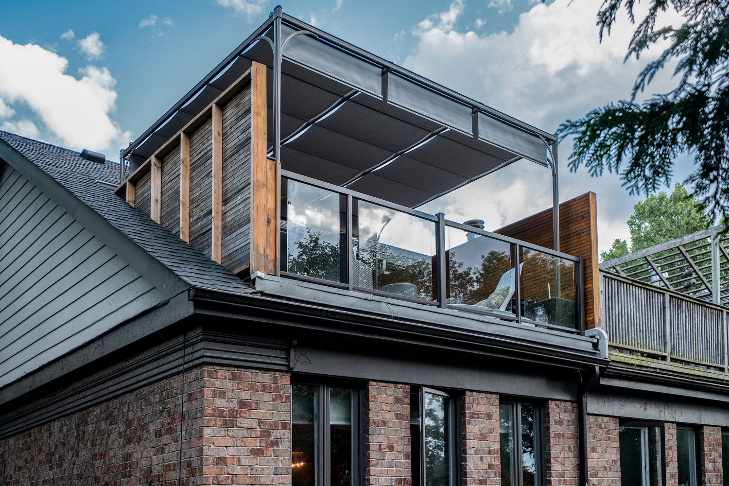 The Silhouette Aluminum Patio Cover by Structureworks