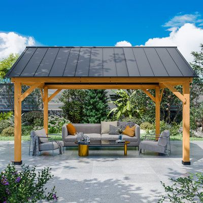 Backyard Shelter Gable Pavilion