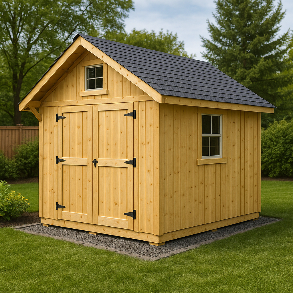 Backyard Shelter Hearthwood™ 8' x 10' Gable Studio Shed